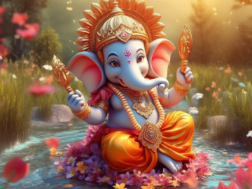 Happy Ganesh Chatruthi 3d